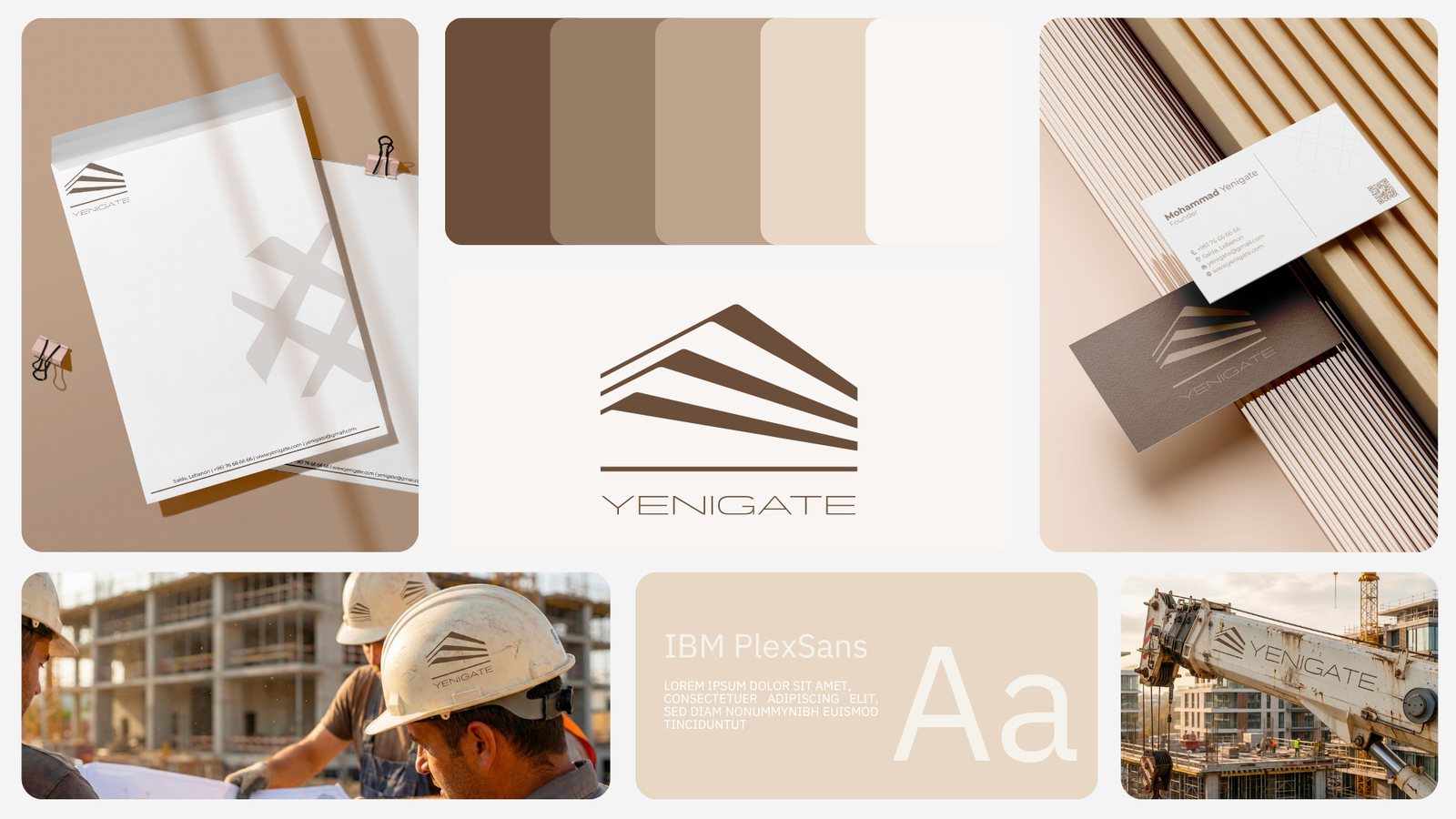 Yenigate Brand Identity Showcase